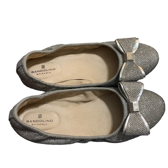 Bandolino Glitter flats. - Picture 2 of 8